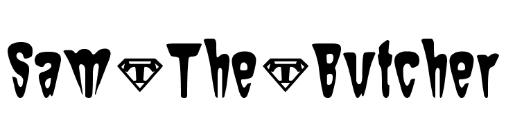 Sam-The-Butcher Font