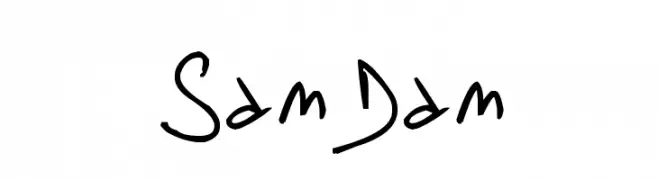 SamDam  フリーフォントのダウンロード