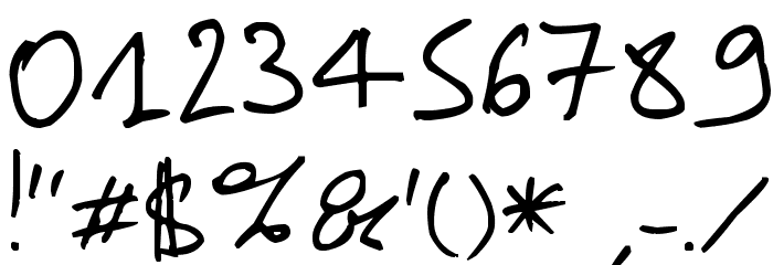 SamDam Font OTHER CHARS