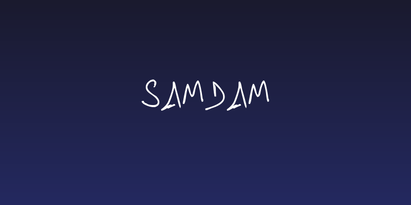 SamDam Social Header