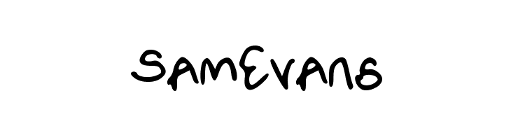 SamEvans Font