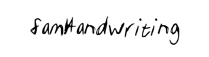 SamHandwriting  Free Fonts Download
