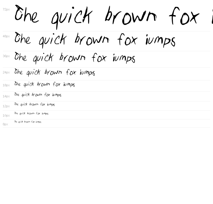 SamHandwriting Waterfall