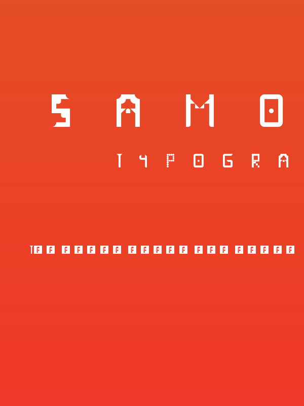SamOnt Regular Poster