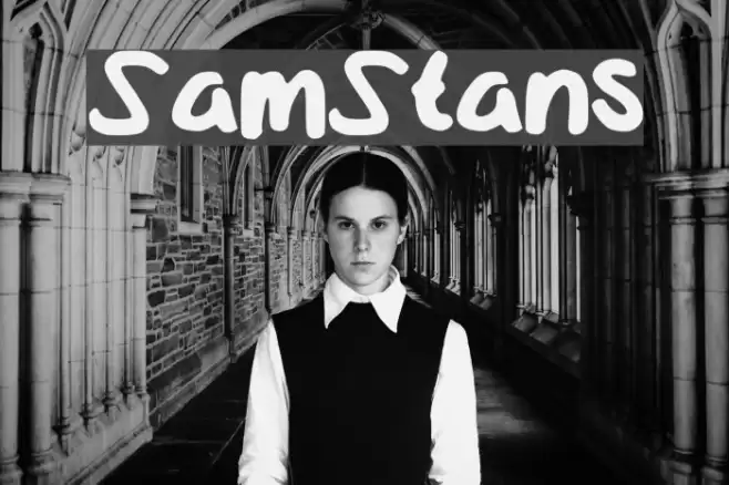SamStans Font examples