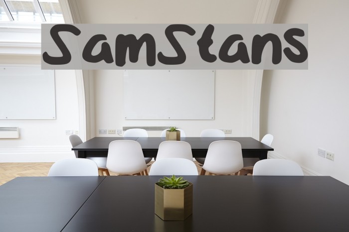 SamStans Fonte examples