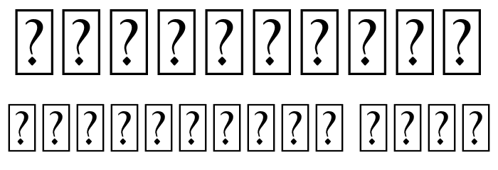 Samanda Font OTHER CHARS