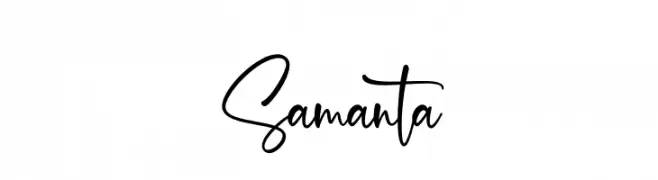 Samanta  Скачать бесплатные шрифты