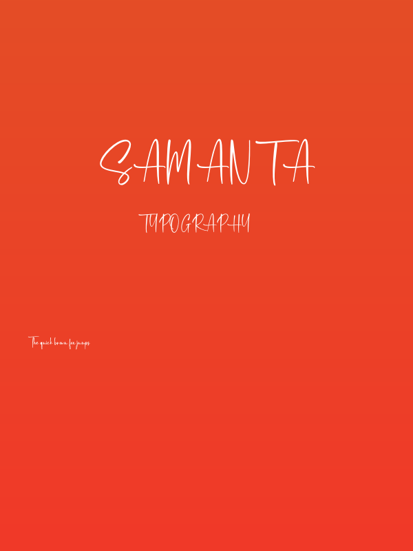 Samanta Poster