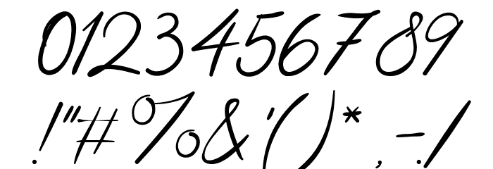 Samantha Brandon Font OTHER CHARS