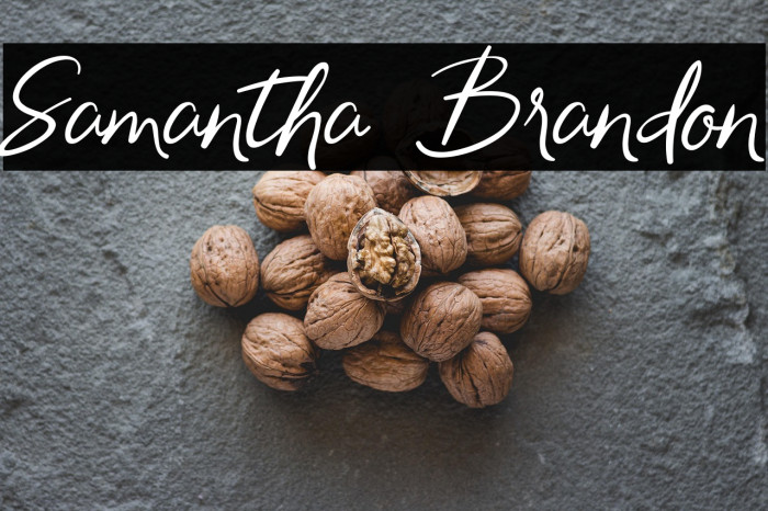 Samantha Brandon Example 3