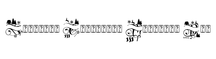 Samantha Christmas Monogram Dem नि: शुल्क फ़ॉन्ट्स डाउनलोड