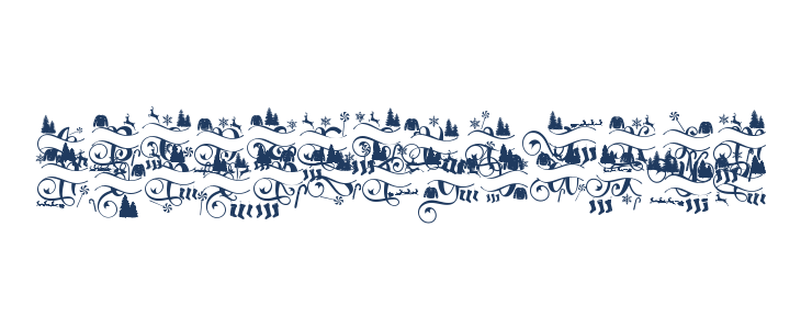 Samantha Christmas Monogram Dem Uppercase