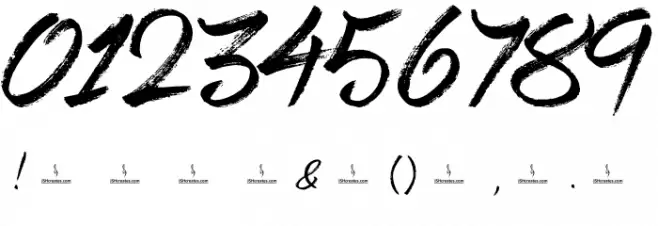 Samantha Hannah Font OTHER CHARS