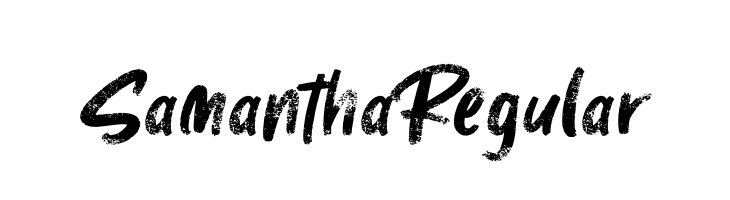 Samantha Regular  les polices de caractères gratuit tlcharger