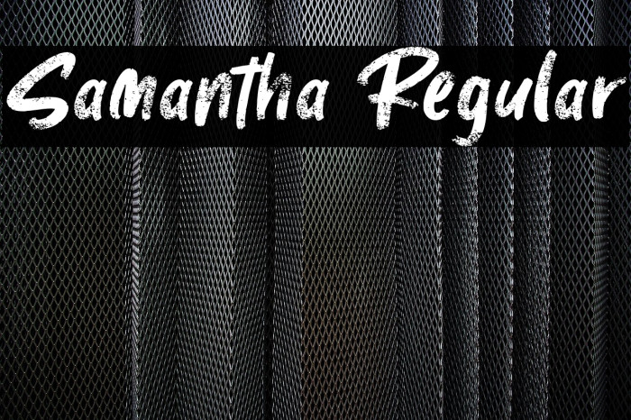 Samantha Regular Example 3