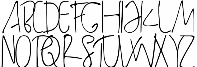 SamarasaHandwriting Schriftart Groß