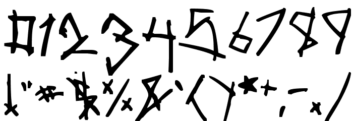 Samarchy Font OTHER CHARS