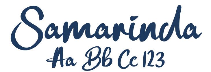 Samarinda Font Preview