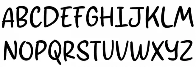 Samaritha Schriftart Groß
