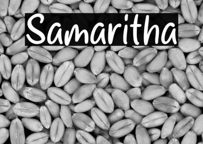 Samaritha Font examples