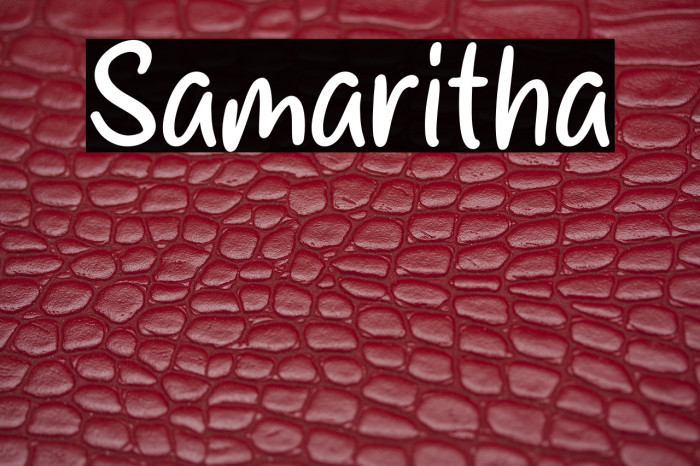 Samaritha Example 3