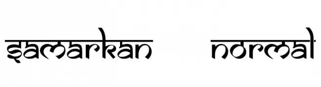 Samarkan      Normal  नि: शुल्क फ़ॉन्ट्स डाउनलोड