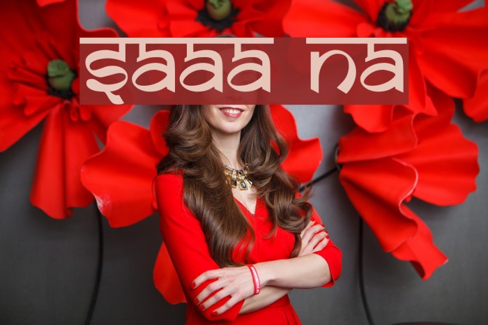 Samarkan Normal Font examples