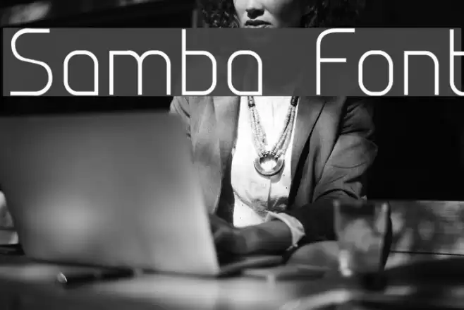 Samba Font examples