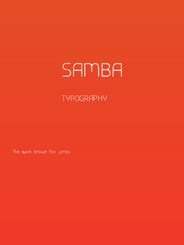 Samba Poster
