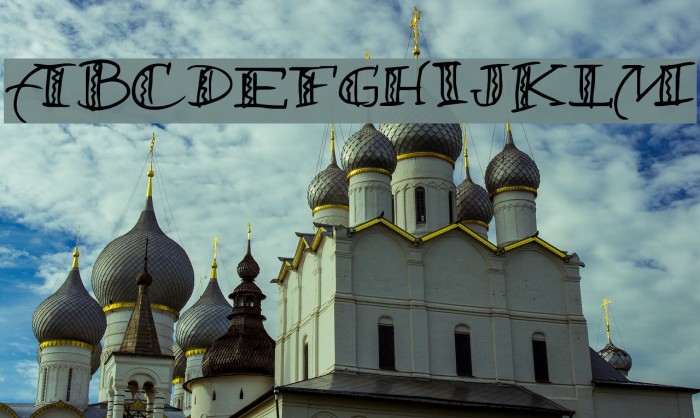 Samba! Font examples