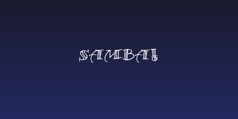 Samba! Social Header