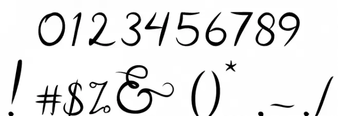 Samball Regular Font OTHER CHARS