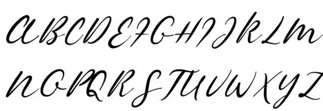 Sambara Italic Шрифта ВЕРХНИЙ