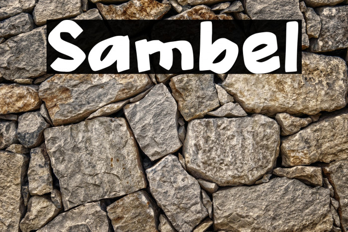 Sambel Example 1