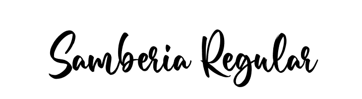Samberia Regular  Descarca Fonturi Gratis