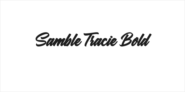 Samble Tracie Bold Logo