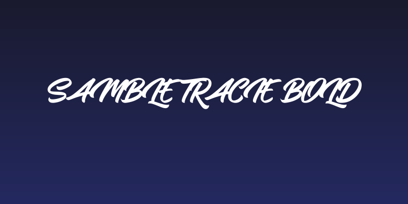 Samble Tracie Bold Social Header