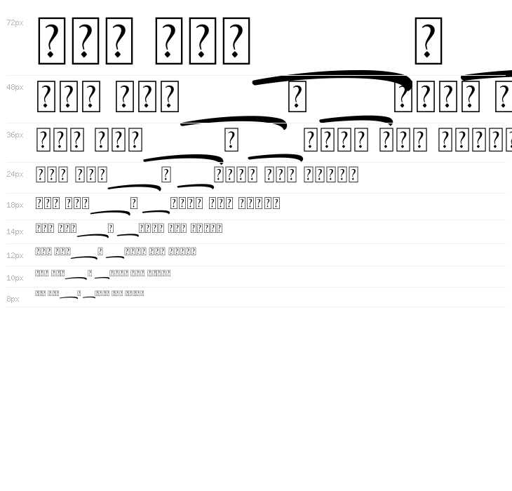 Samble Tracie_Swash Bold Waterfall