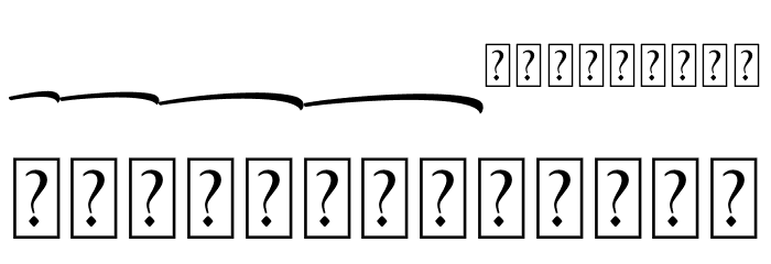 Samble Tracie_Swash Font LOWERCASE