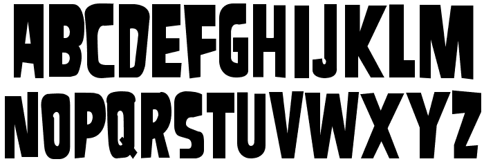 Samdan Font LOWERCASE