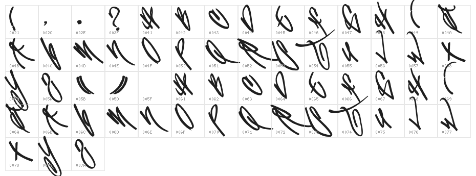 SameGang_Free Character Map