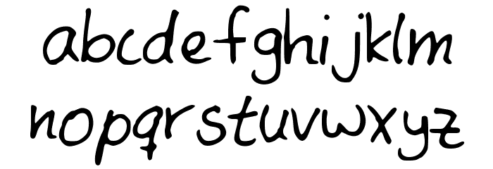 Same_Mistake Font LOWERCASE