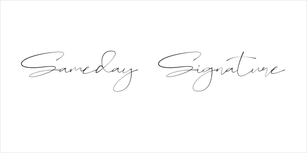 Sameday Signature Logo
