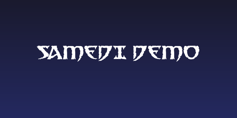 Samedi Demo Social Header