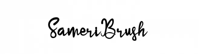 SameriBrush  Fuentes Gratis Descargar