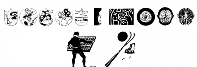 Sammelsuriart Font OTHER CHARS