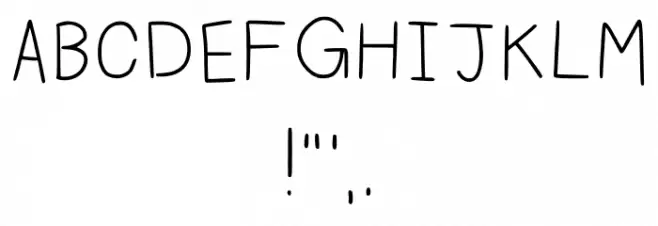 Sammy Regular Schriftart Anderer Schreiben