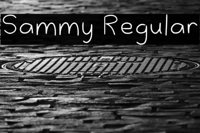 Sammy Regular फ़ॉन्ट examples