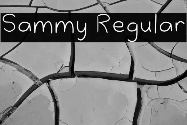 Sammy Regular फ़ॉन्ट examples